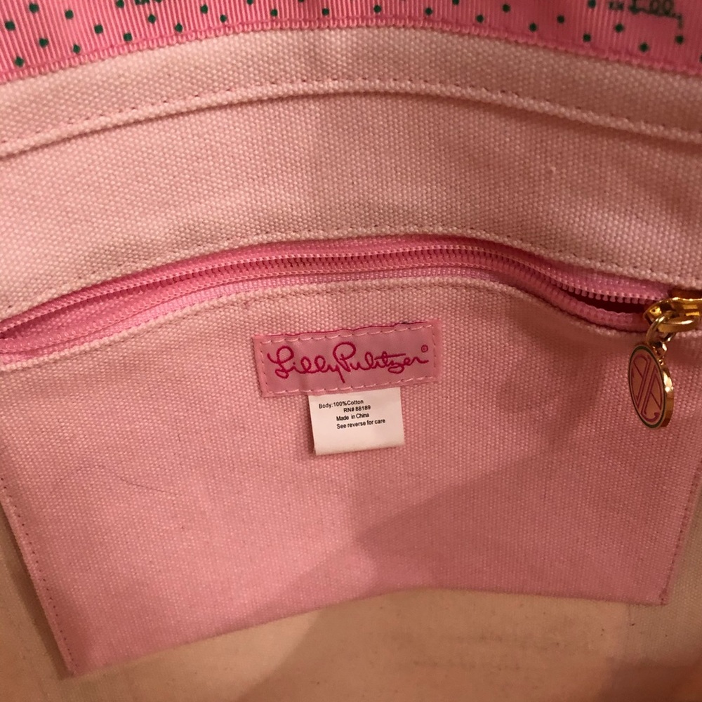 Lilly Pulitzer canvas tote bag - Picture 10 of 10